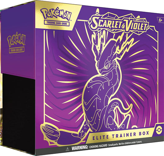Pokemon Scarlet & Violet - Elite Trainer Box (Miraidon Purple)