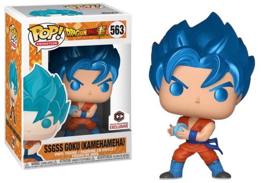 Funko Pop! Dragonball Super - SSGSS Goku (Kamehameha) (Chalice Collectibles Exclusive) #563