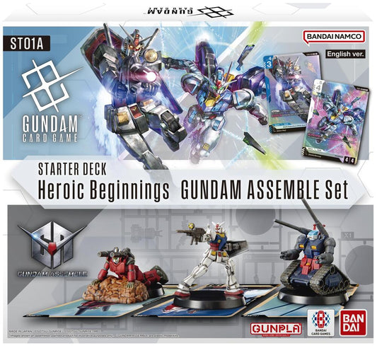 Gundam Card Game - Starter Deck 01: Heroic Beginnings (Gundam Assemble Set - ST01)