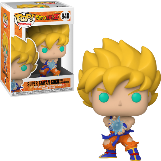 Funko Pop! Dragonball Z - Super Saiyan Goku with Kamehameha #948