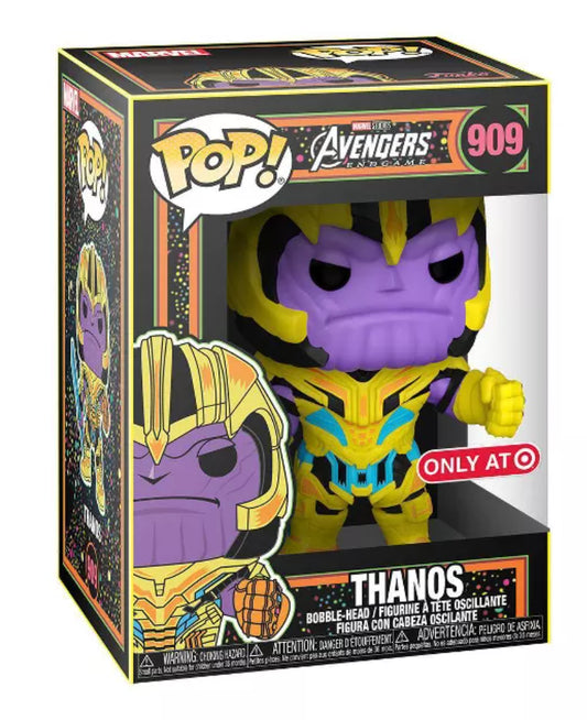 Funko Pop! Marvel - Thanos (Blacklight) (Target Exclusive) #909