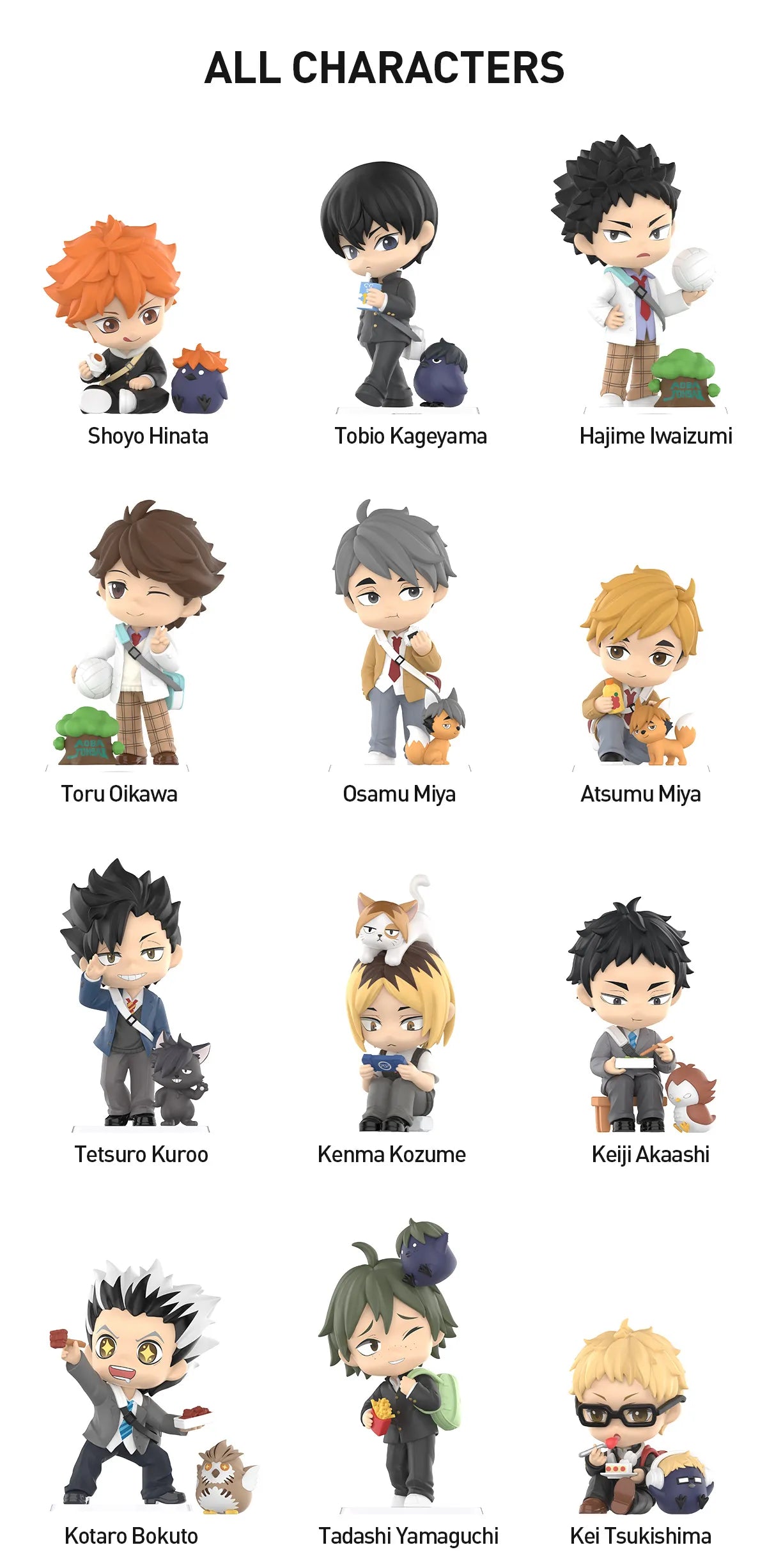 POP MART: Haikyu!! - Off Court Vibes Series Figures