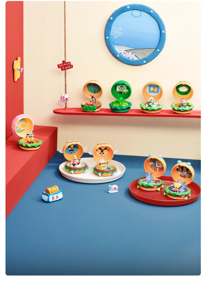 POP MART: Spongebob - Krabby Patty Bestsellers Series Figures