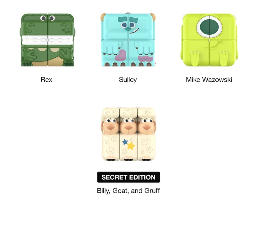 POP MART: Disney/Pixar - Pop Cubiec Cube Series Figures