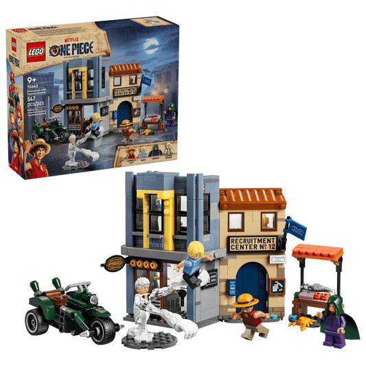Lego One Piece (Netflix): Showdown with Captain Smoker