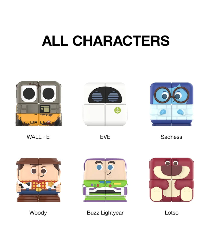 POP MART: Disney/Pixar - Pop Cubiec Cube Series Figures