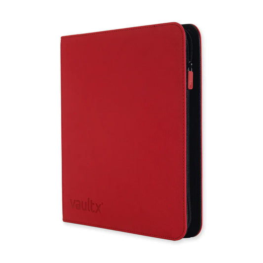 Vault X: 9-Pocket Zip Binder (Fire Red)