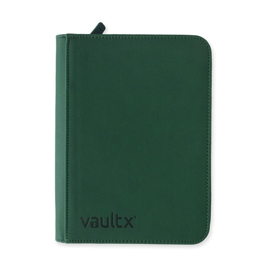 Vault X: 4-Pocket Zip Binder (Forest Green)