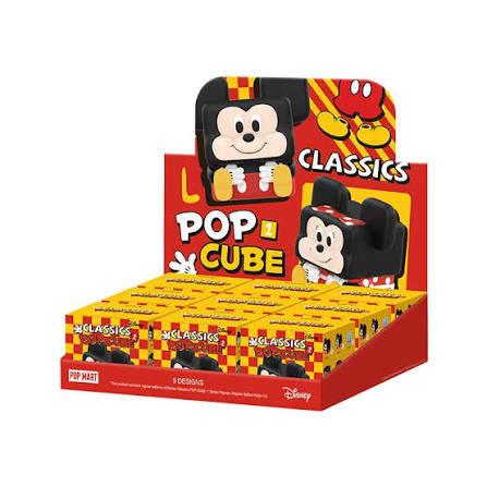 POP MART: Disney Classics - Pop Cube 1 Series Figures Blind Box