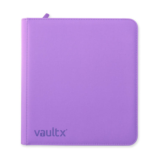 Vault X: 12-Pocket Zip Binder (Just Purple)
