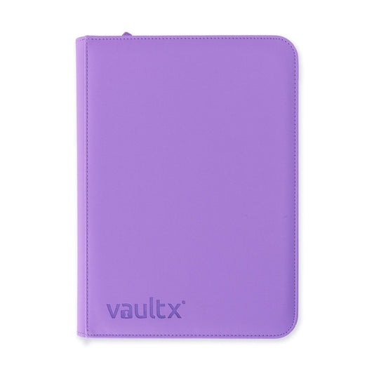 Vault X: 9-Pocket Zip Binder (Just Purple)