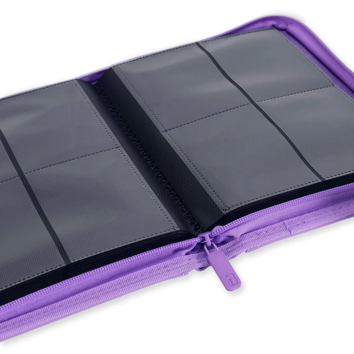 Vault X: 4-Pocket Zip Binder (Just Purple)