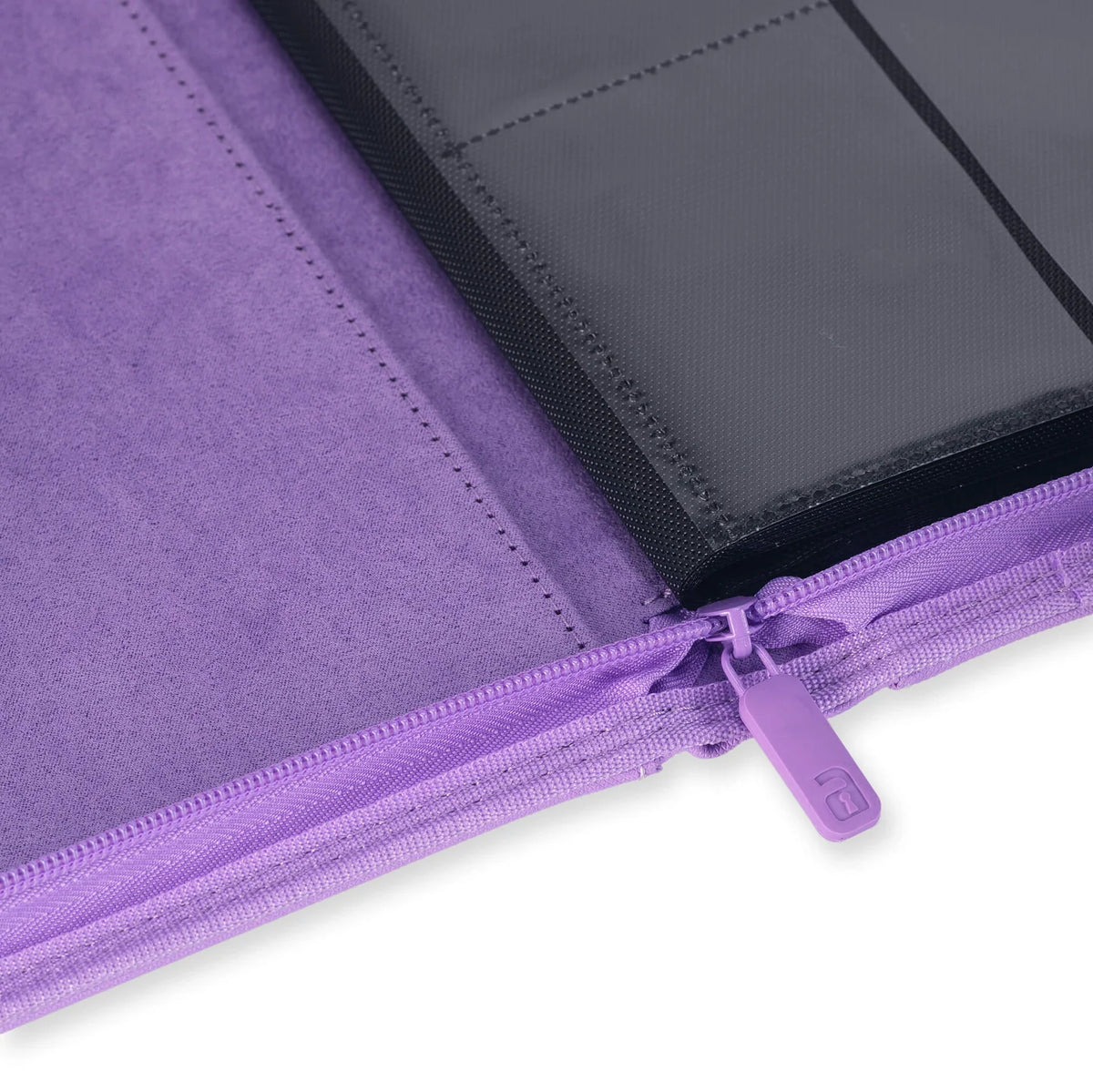 Vault X: 4-Pocket Zip Binder (Just Purple)
