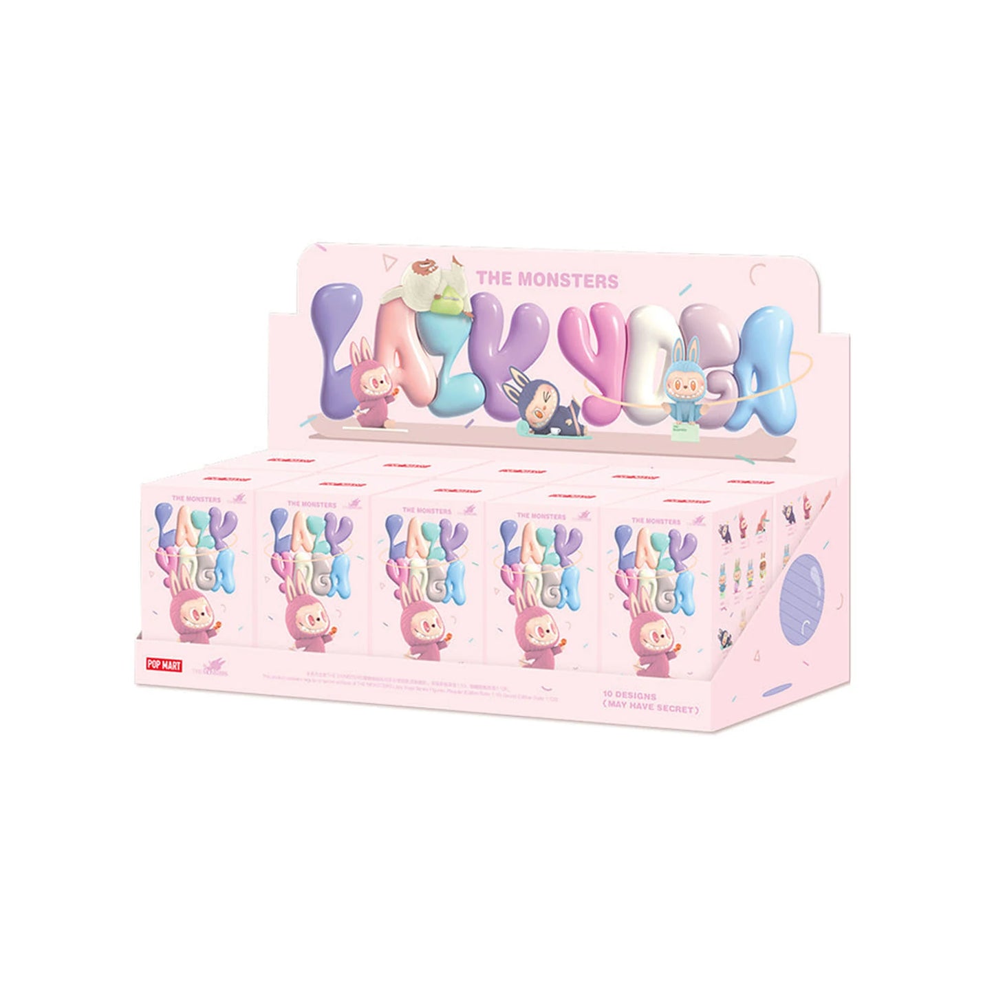 The Monsters x Lazy Yoga Series Figures