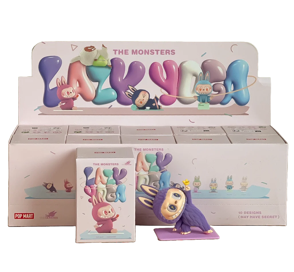 The Monsters x Lazy Yoga Series Figures