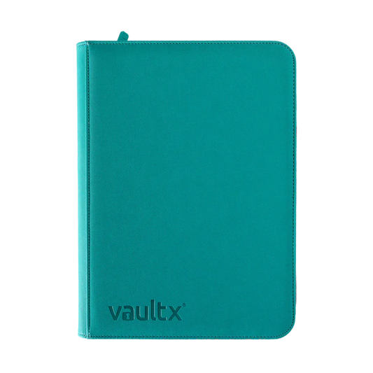 Vault X: 9-Pocket Zip Binder (Ocean Blue)