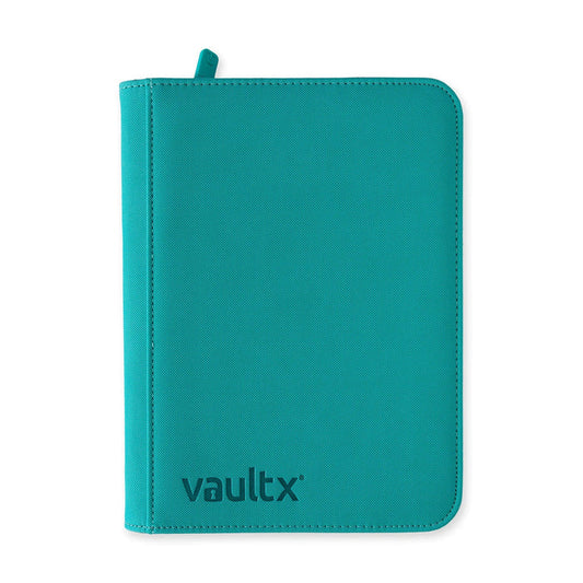 Vault X: 4-Pocket Zip Binder (Ocean Blue)