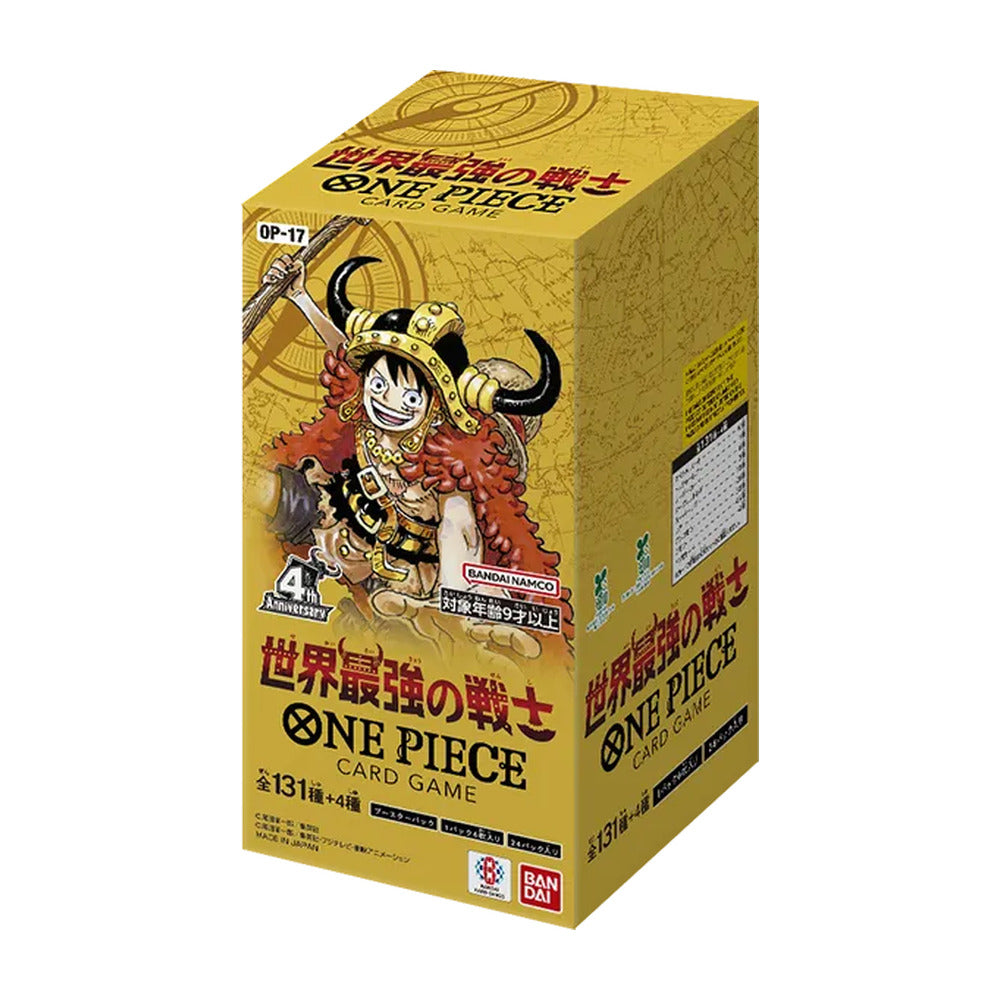 One Piece Card Game (JP): OP-17 - The World's Strongest Warriors Booster Box