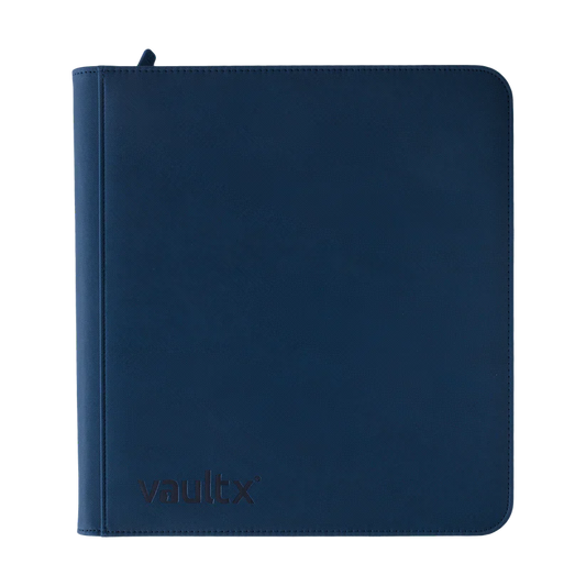 Vault X: 12-Pocket Zip Binder (Royal Blue)