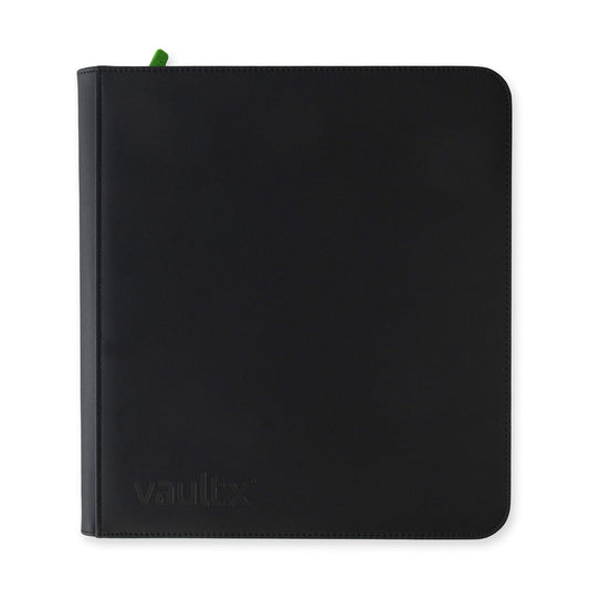 Vault X: 12-Pocket Zip Binder (Signature Black)