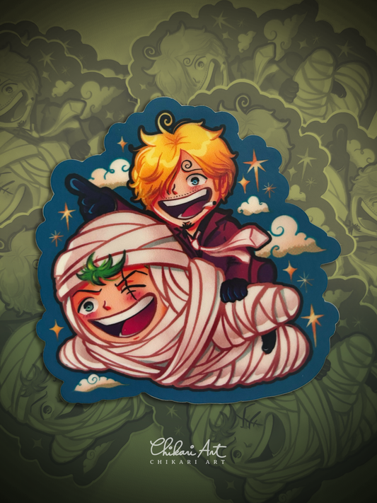 Custom Artwork Sticker: Wings of a Pirate King