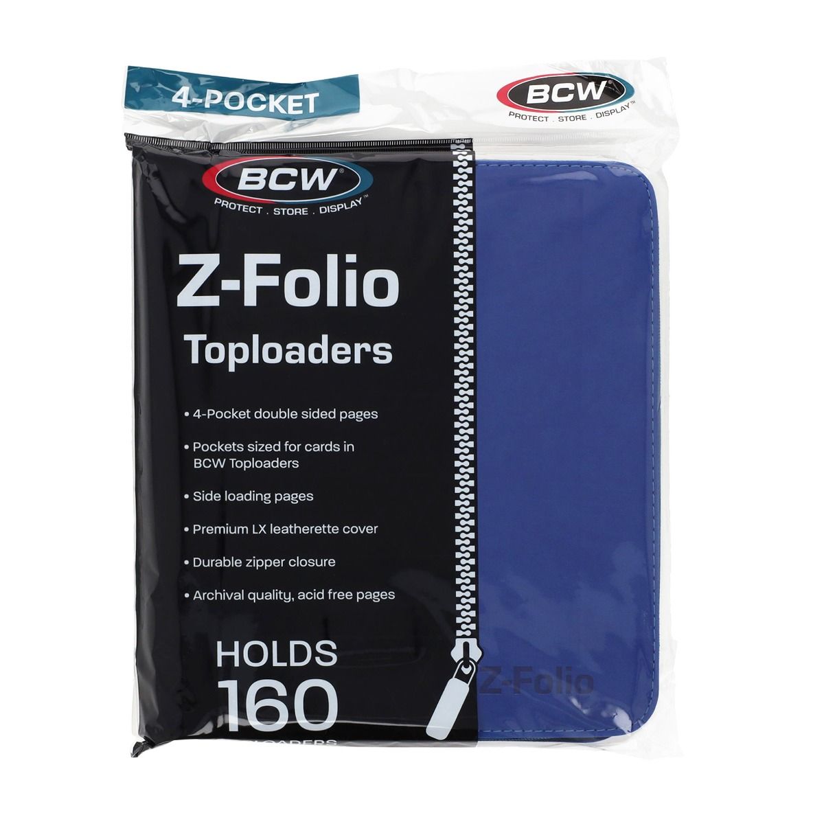 BCW: Z-Folio 4-Pocket LX Toploader Binder