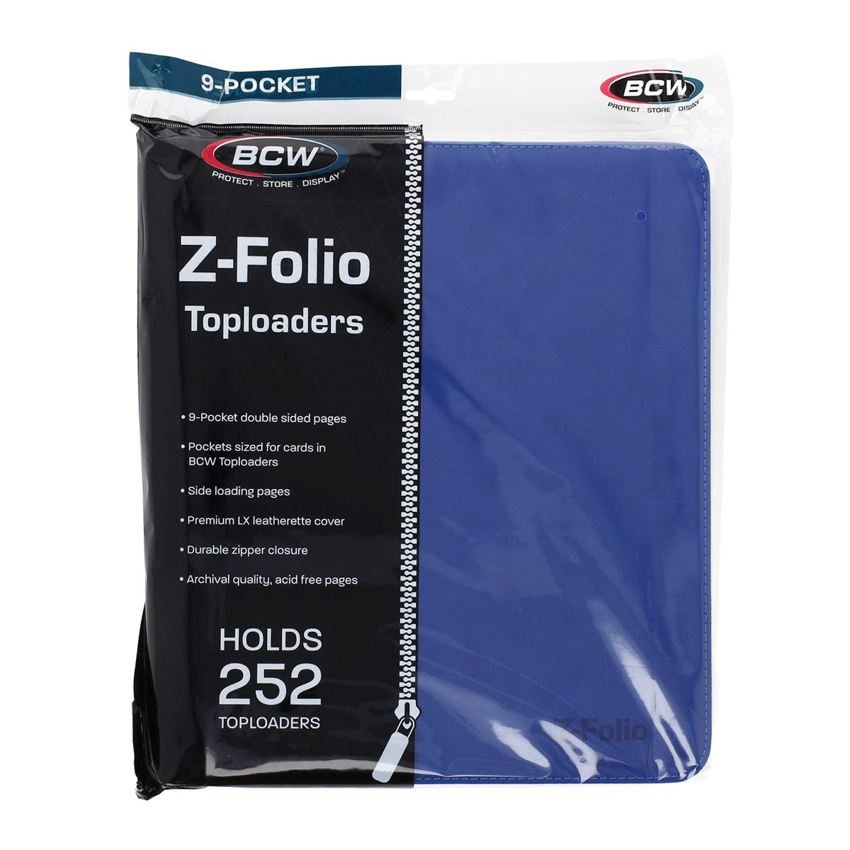BCW: Z-Folio 9-Pocket LX Toploader Binder